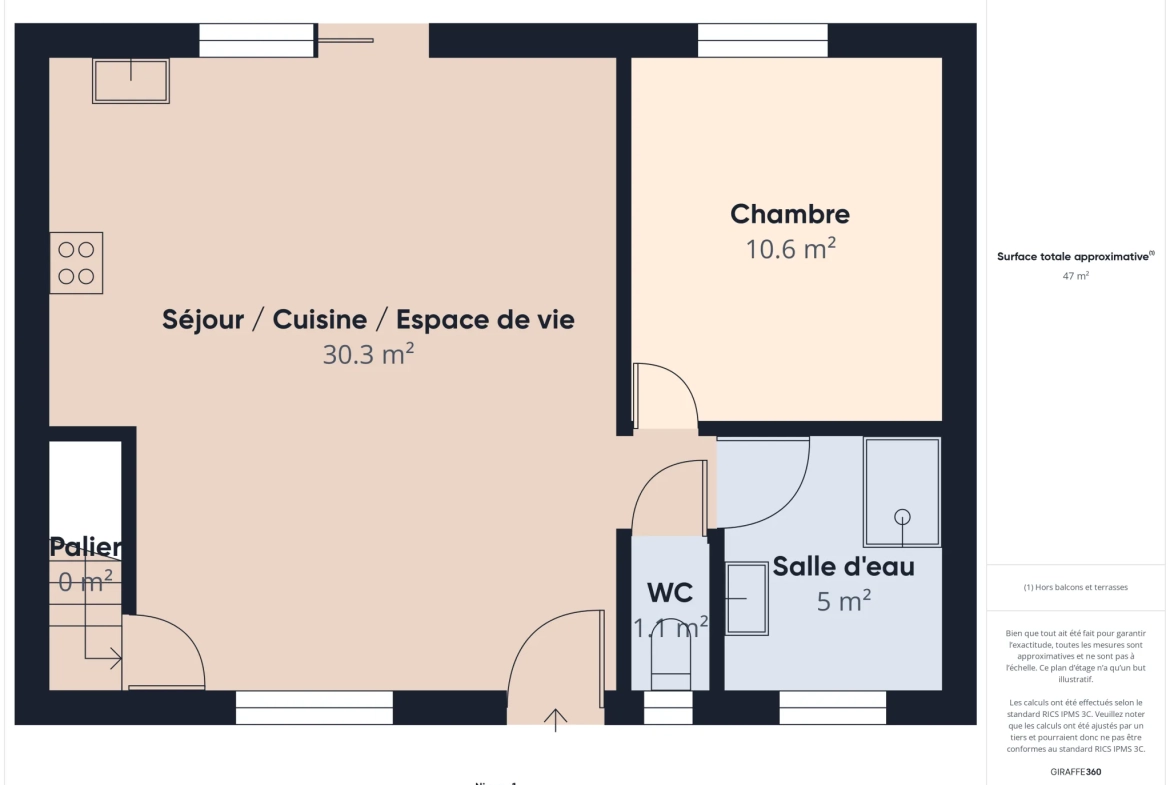 Maison de 63 m² avec sous-sol et terrain clos à Châtillon-sur-Loire 
