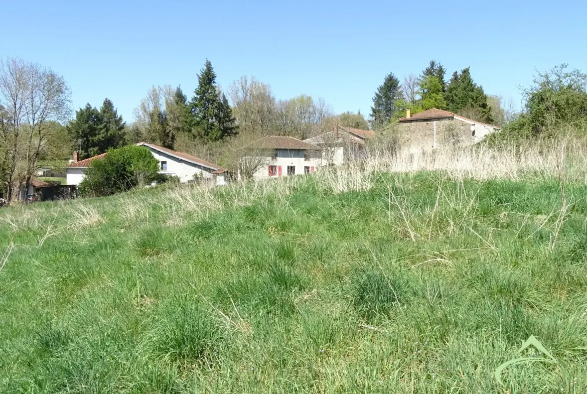 Maison en pierre à rénover avec terrain de 9000 m² près de Saillat-sur-Vienne 