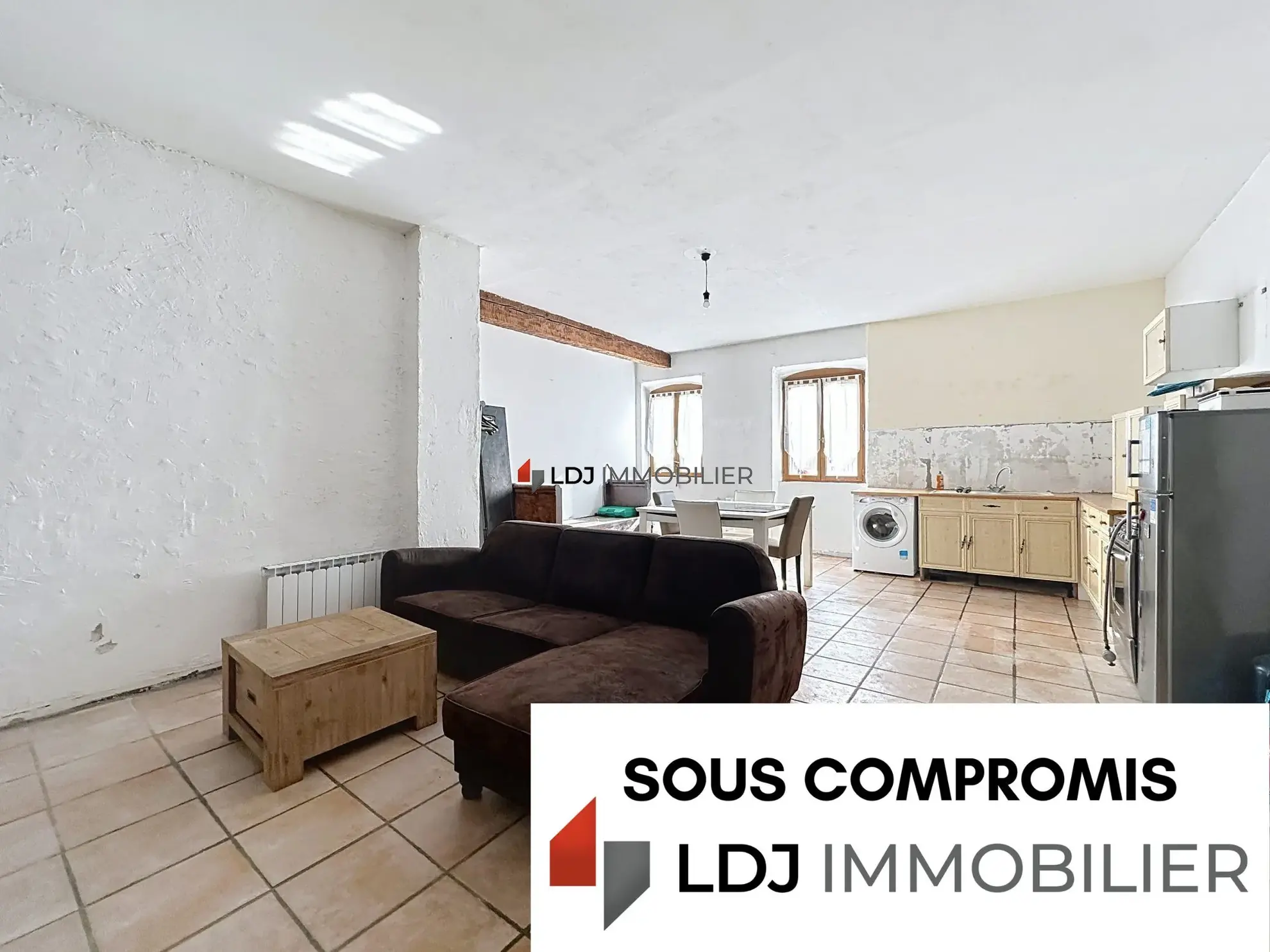 Salle de bain Appartement spacieux de 87 m² au cœur de Perpignan avec cachet traditionnel 