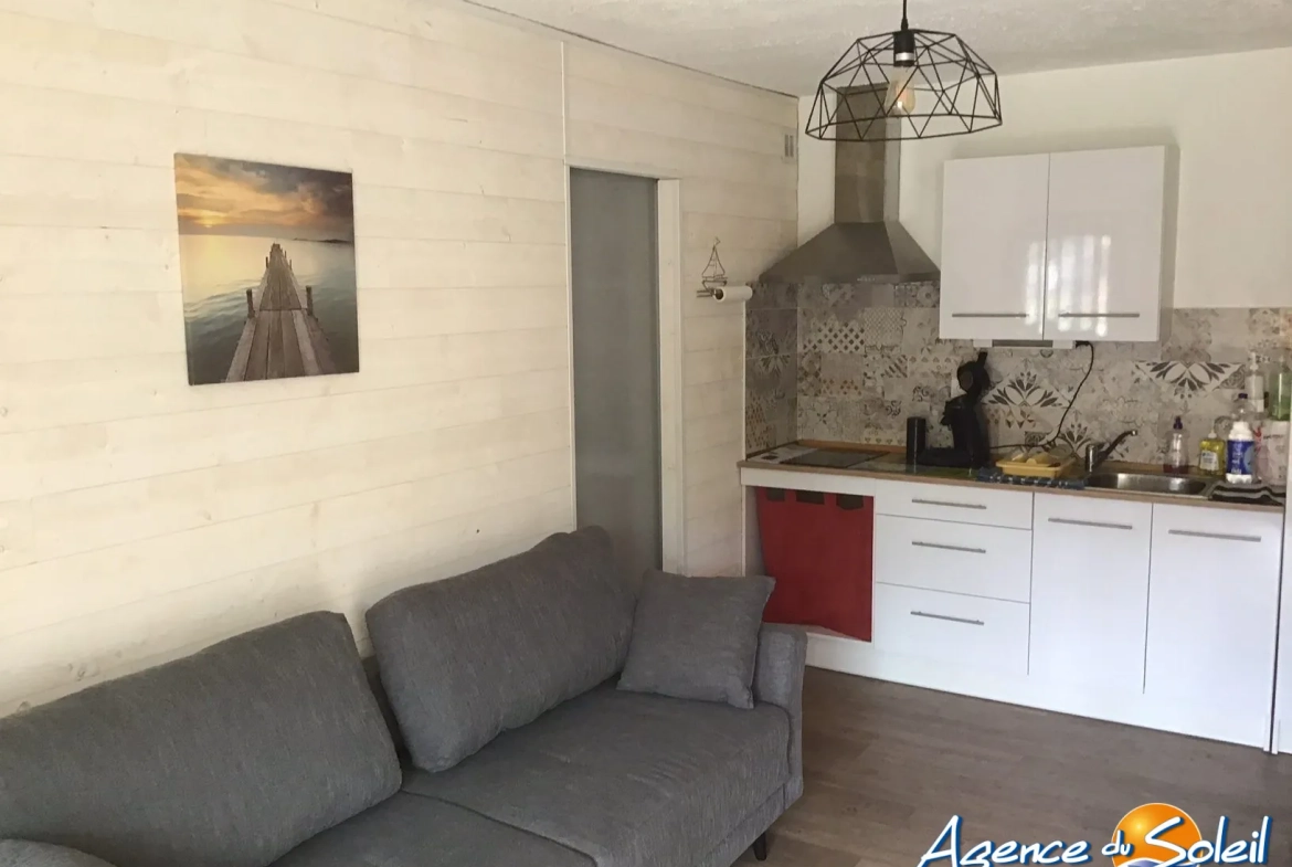 Appartement T2 avec terrasse et accès plage au Barcarès - Idéal vacances 