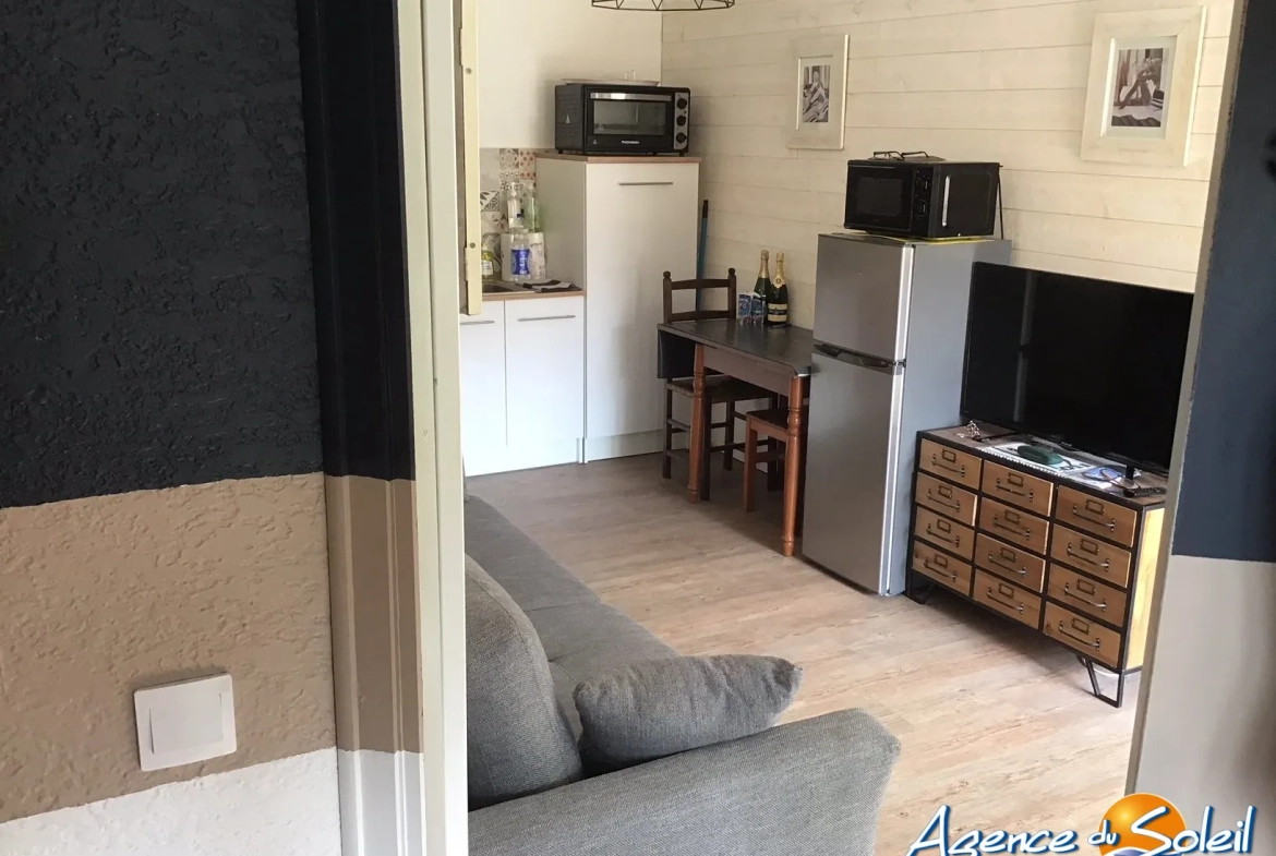 Appartement T2 avec terrasse et accès plage au Barcarès - Idéal vacances 
