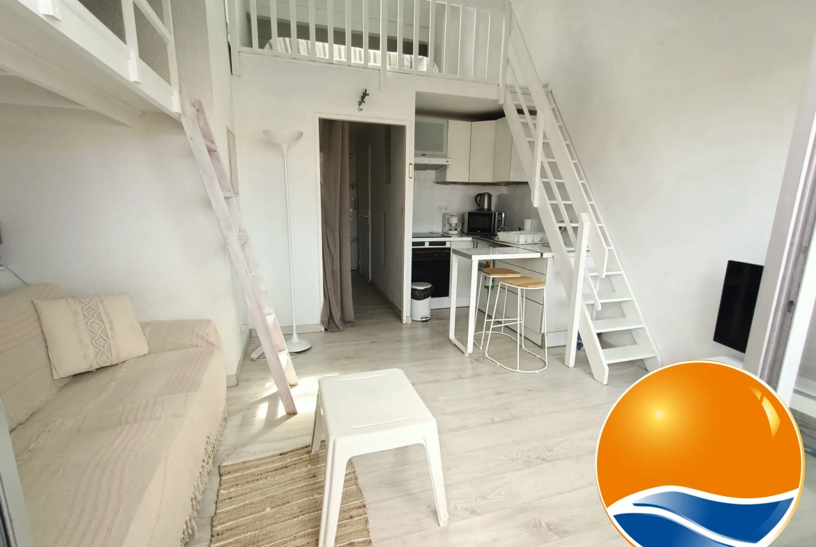 Superbe appartement avec vue mer et accès plage au Barcarès 