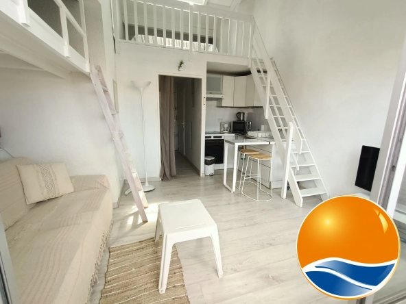 Superbe appartement avec vue mer et accès plage au Barcarès