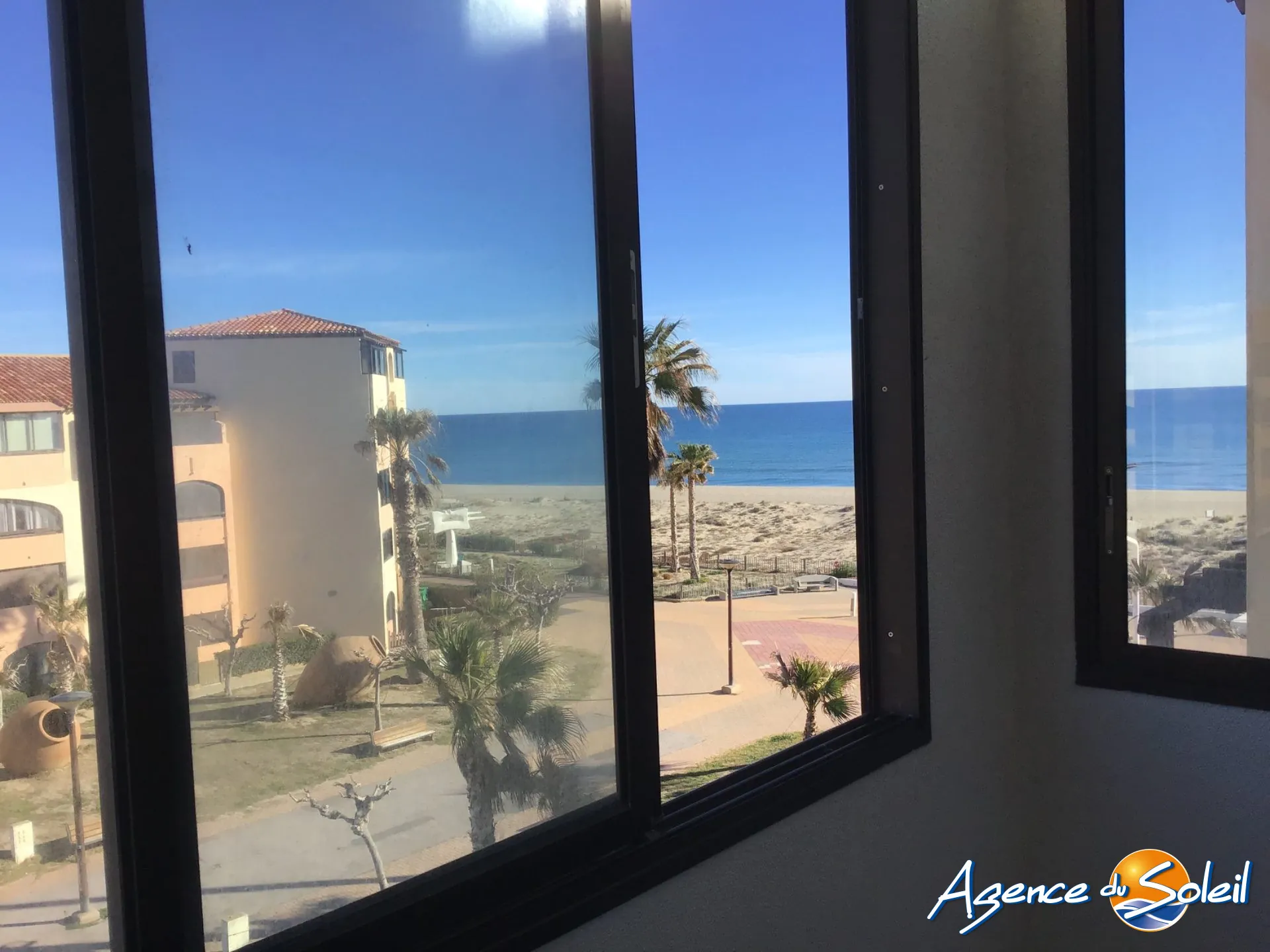 Superbe appartement avec vue mer et accès plage au Barcarès 