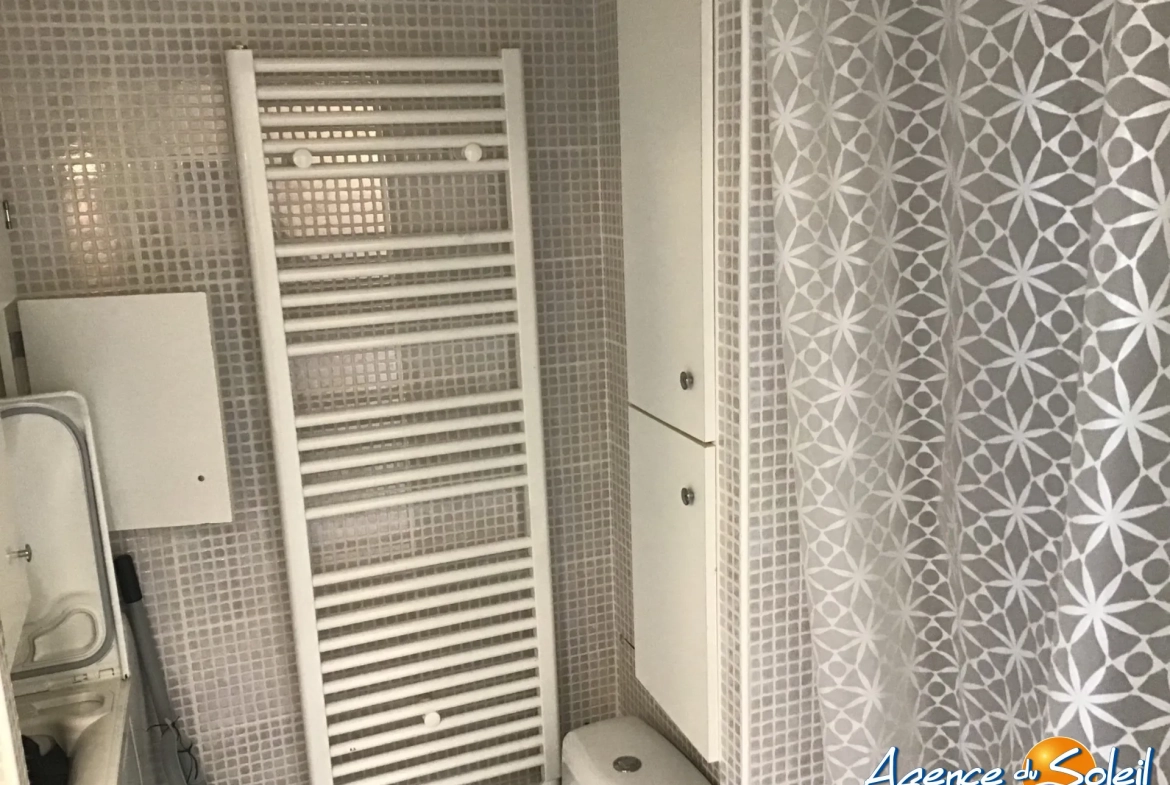 Superbe appartement avec vue mer et accès plage au Barcarès 