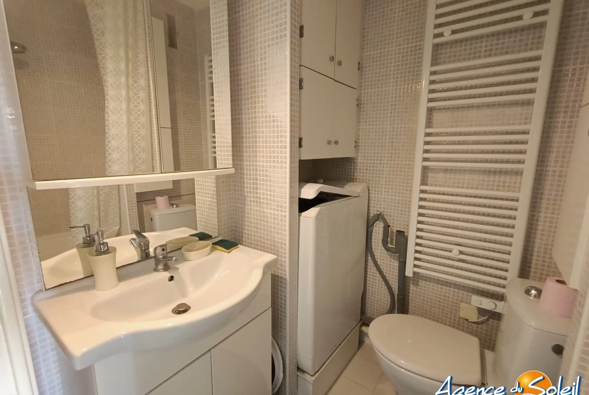Superbe appartement avec vue mer et accès plage au Barcarès 