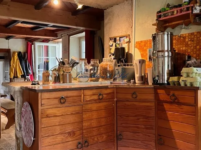 Maison de campagne rénovée avec dépendance et grand terrain à Verteillac 