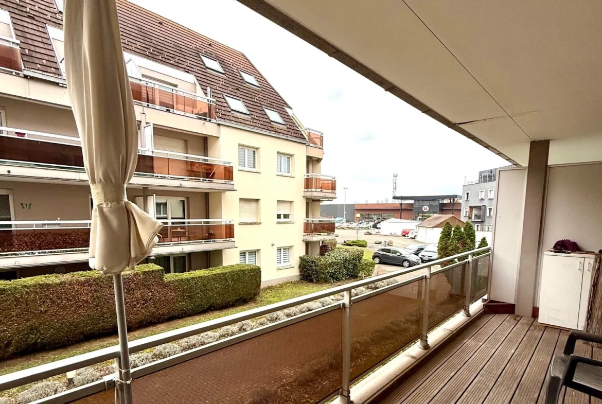 Appartement 2 pièces de 59,5 m² avec terrasse, parking à Wolfisheim - Opportunité d'investissement 