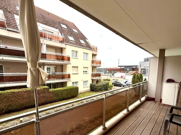 Appartement 2 pièces de 59,5 m² avec terrasse, parking à Wolfisheim - Opportunité d'investissement