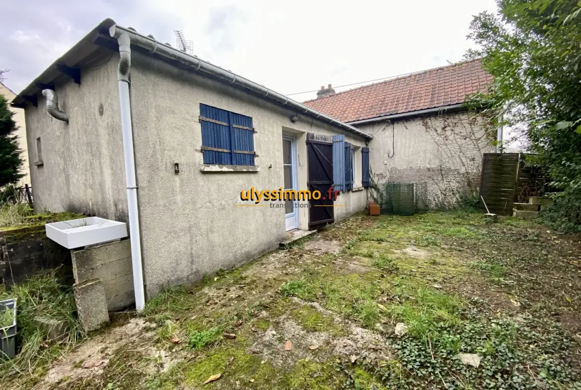 Maison à vendre à Margny-aux-Cerises – 60 m² avec jardin, proche commodités 