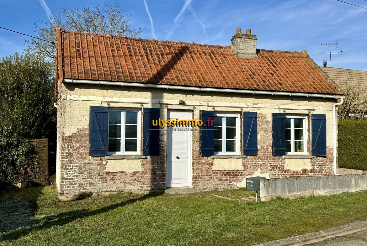 Maison à vendre à Margny-aux-Cerises – 60 m² avec jardin, proche commodités 