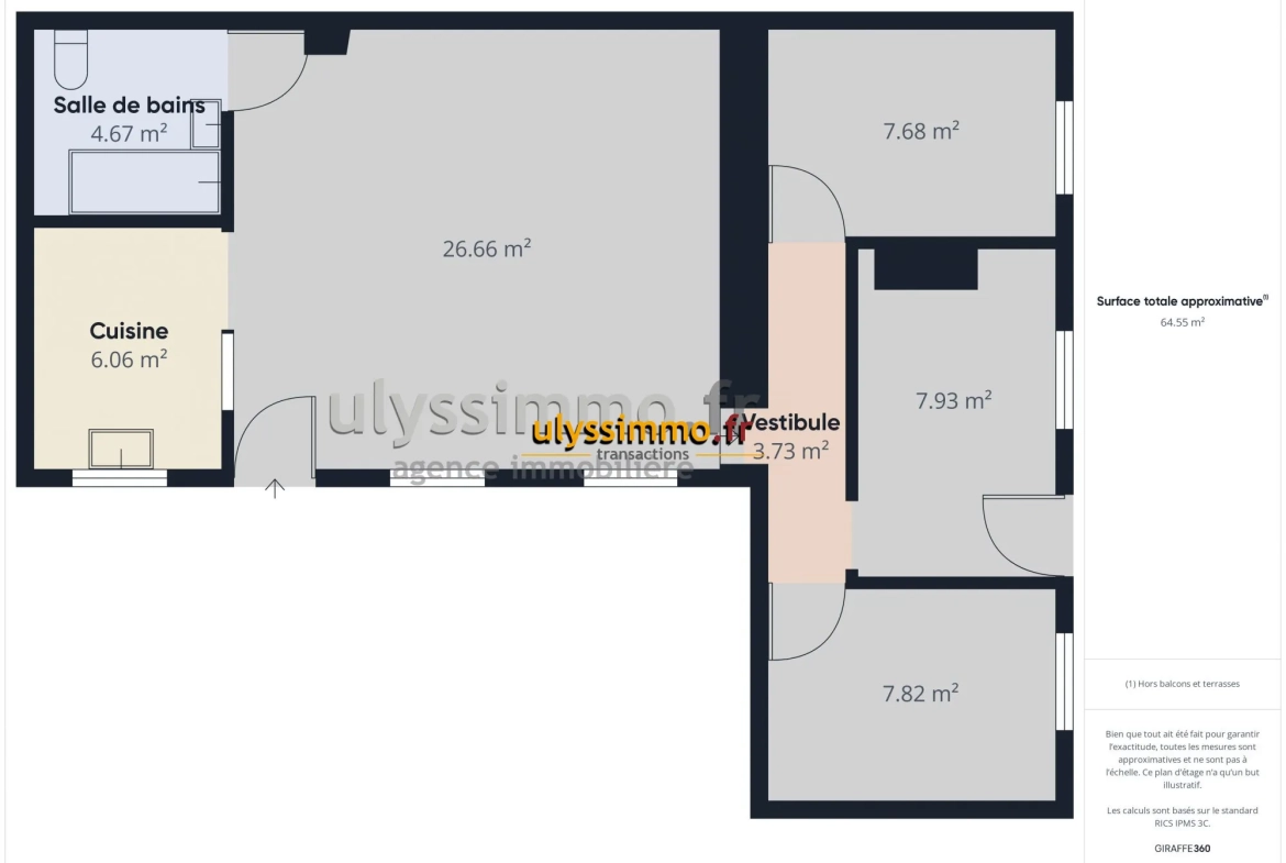 Maison à vendre à Margny-aux-Cerises – 60 m² avec jardin, proche commodités 