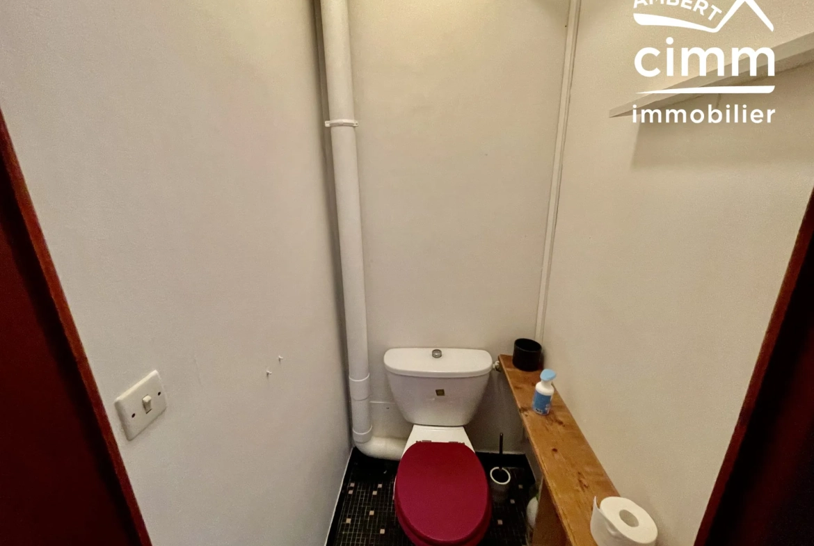 Appartement T3 à Ambert à rafraîchir, 2 chambres, prix attractif 48 000 € 