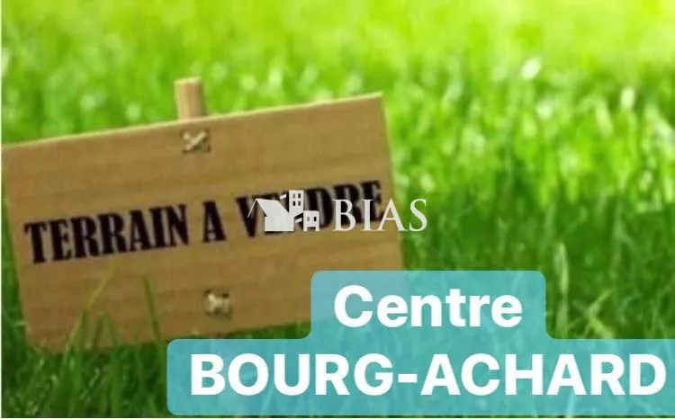 Terrain à bâtir de 942 m² au cœur de Bourg-Achard 