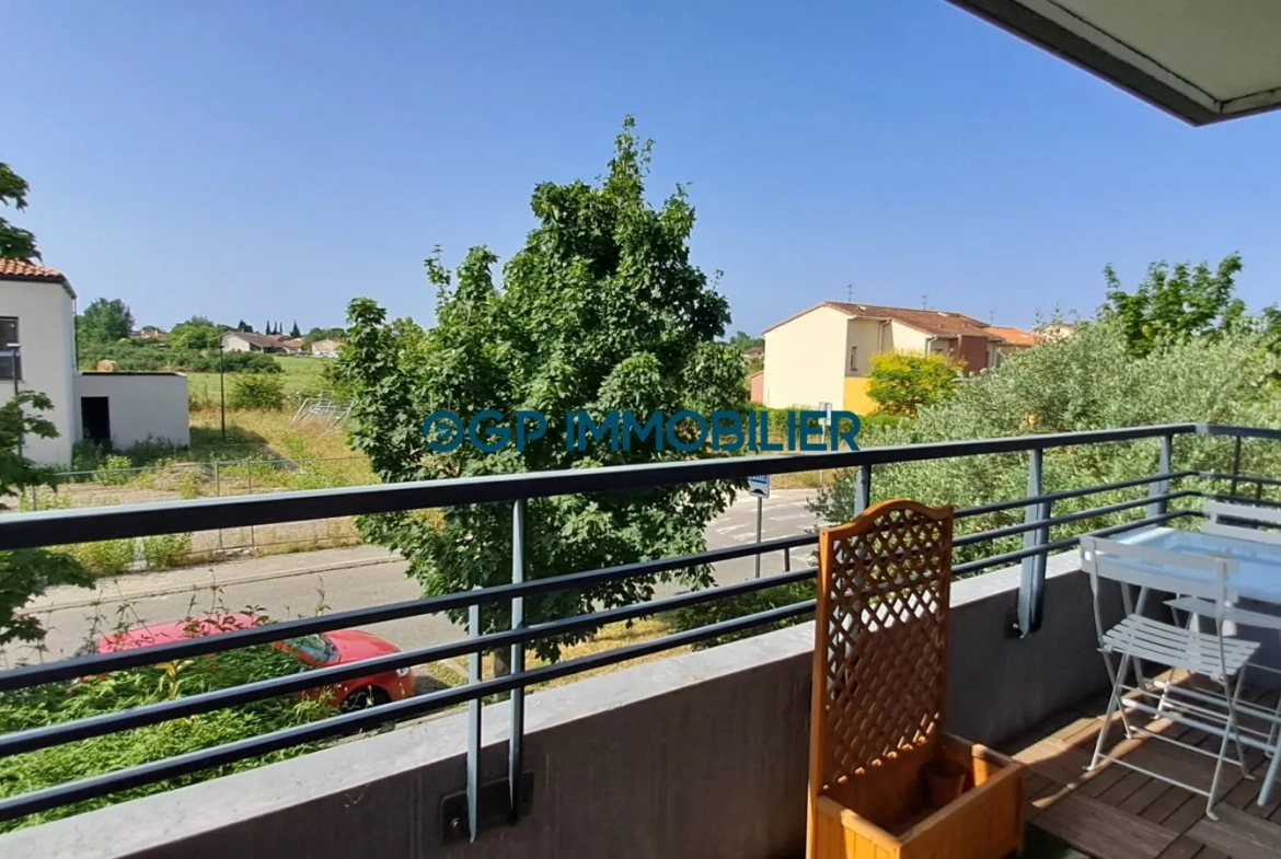Appartement T2 lumineux avec balcon et parking en vente à Plaisance-du-Touch 