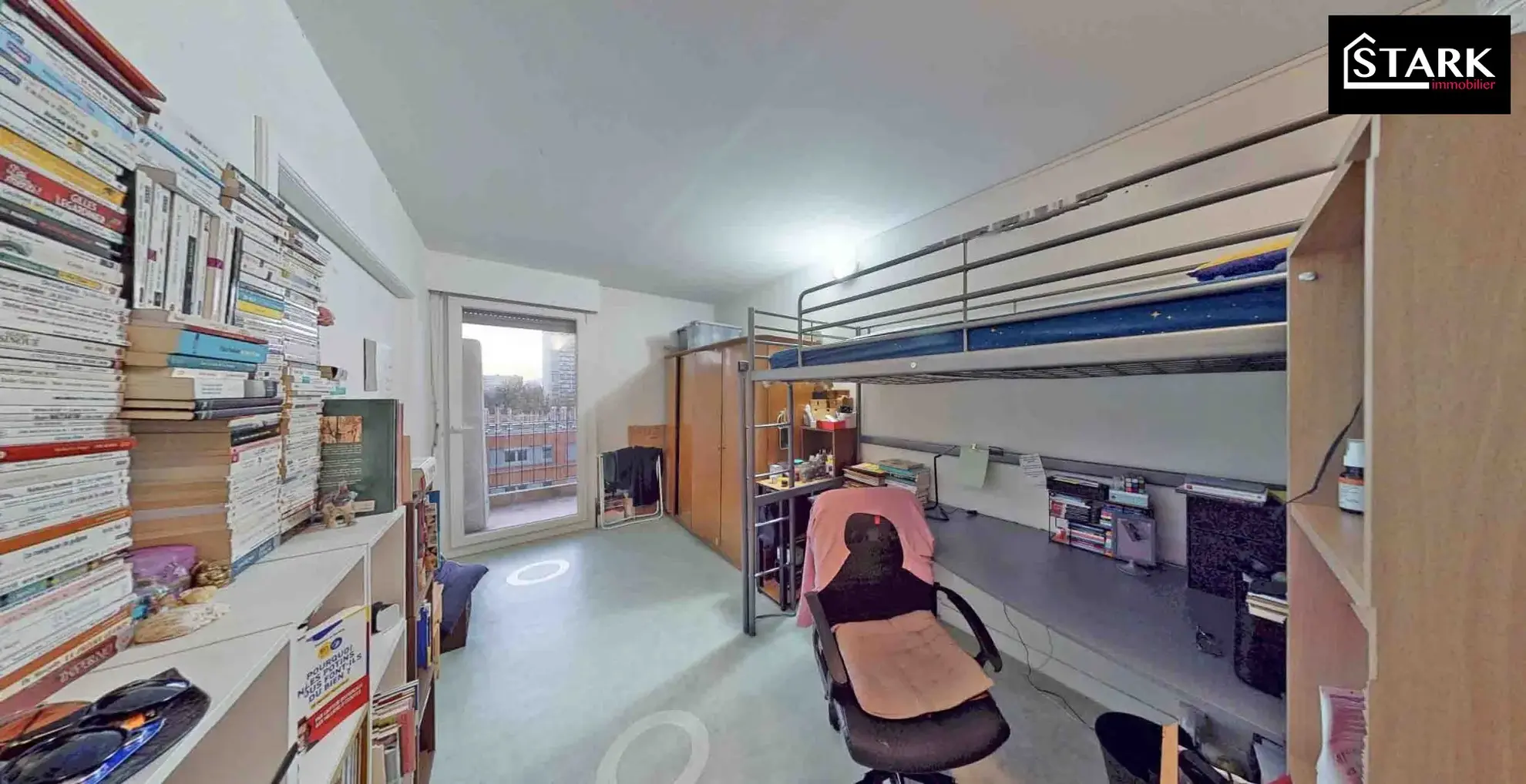 Appartement 4 pièces avec balcon à Mulhouse, proche commodités 