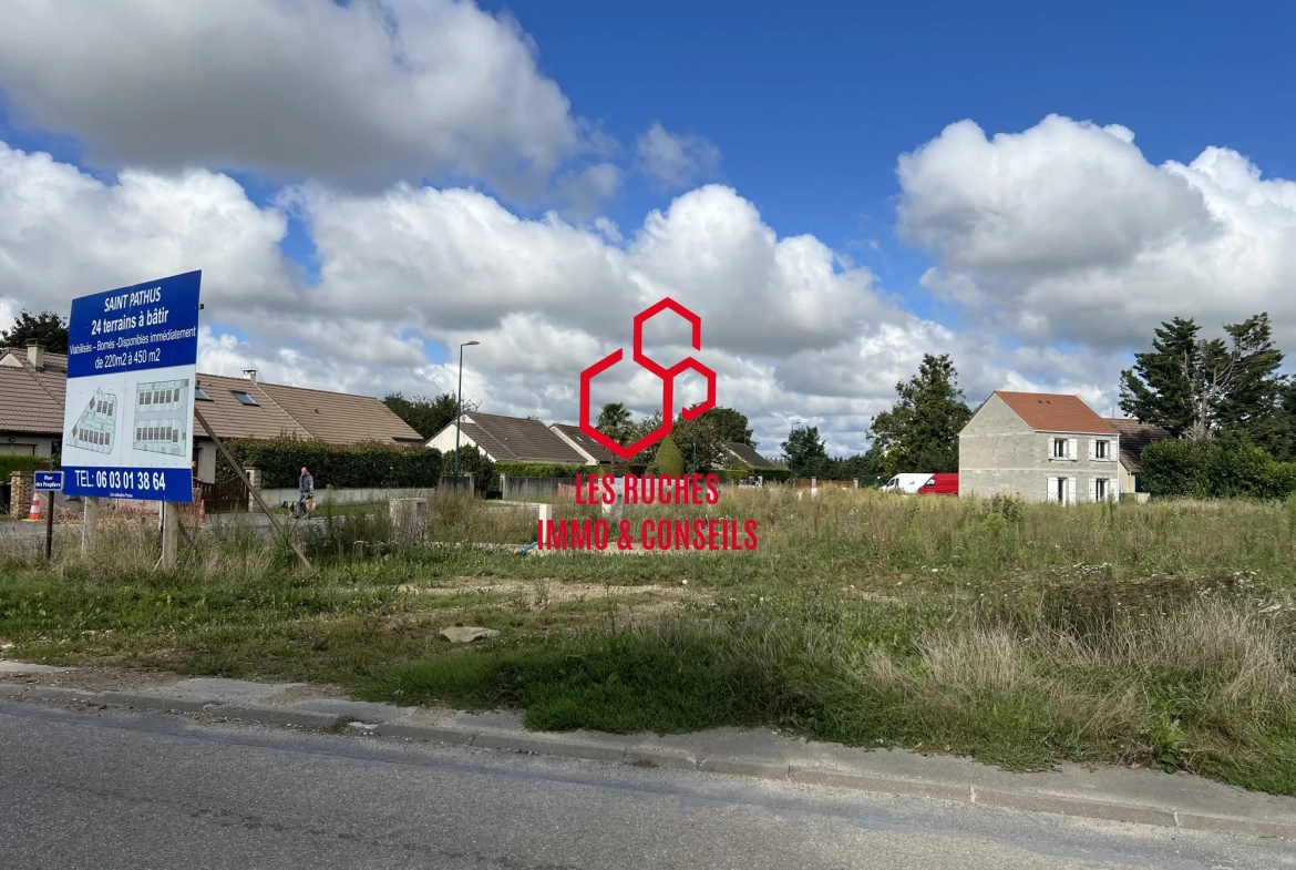 Terrain constructible à vendre à Bessancourt - 208 m² dans un quartier paisible 
