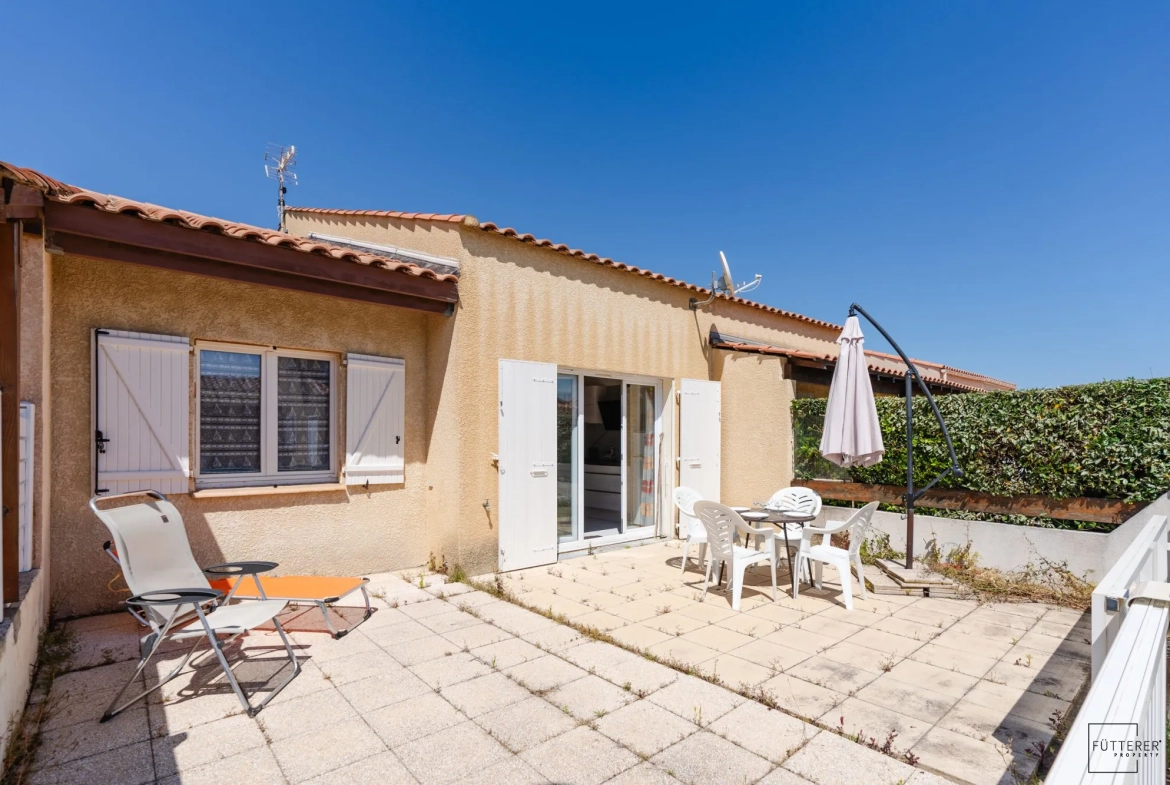 Pavillon 3 pièces avec piscine à Gruissan - Les Ayguades, exclusivité 