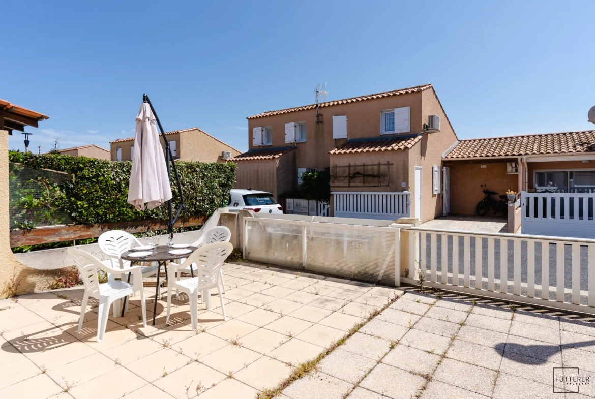 Pavillon 3 pièces avec piscine à Gruissan - Les Ayguades, exclusivité 