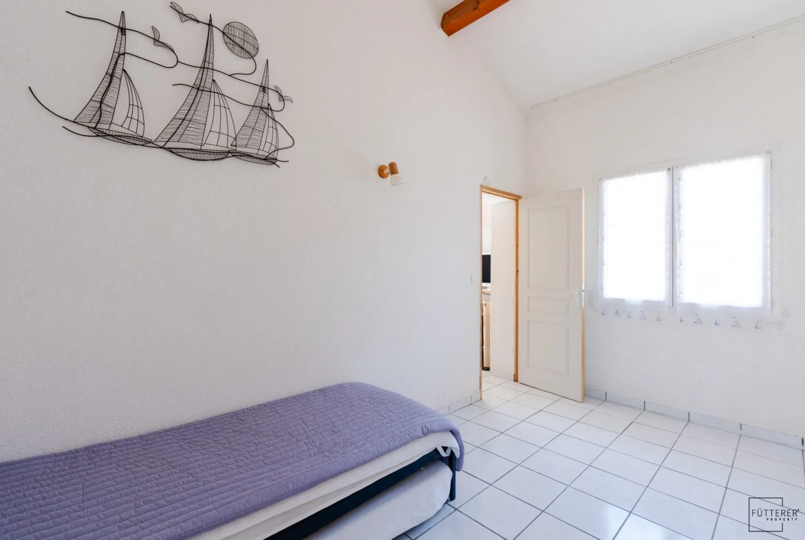 Pavillon 3 pièces avec piscine à Gruissan - Les Ayguades, exclusivité 