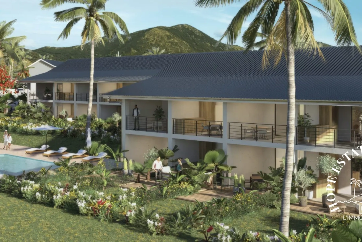 Appartements avec vue mer à Baie Orientale, livraison 2027, à partir de 197 500 € 