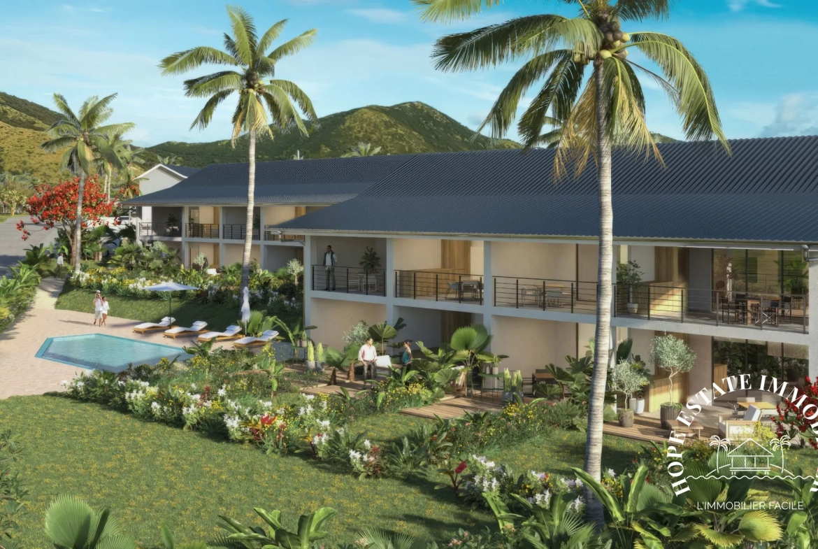 Appartements avec vue mer à Baie Orientale, livraison 2027, à partir de 197 500 € 