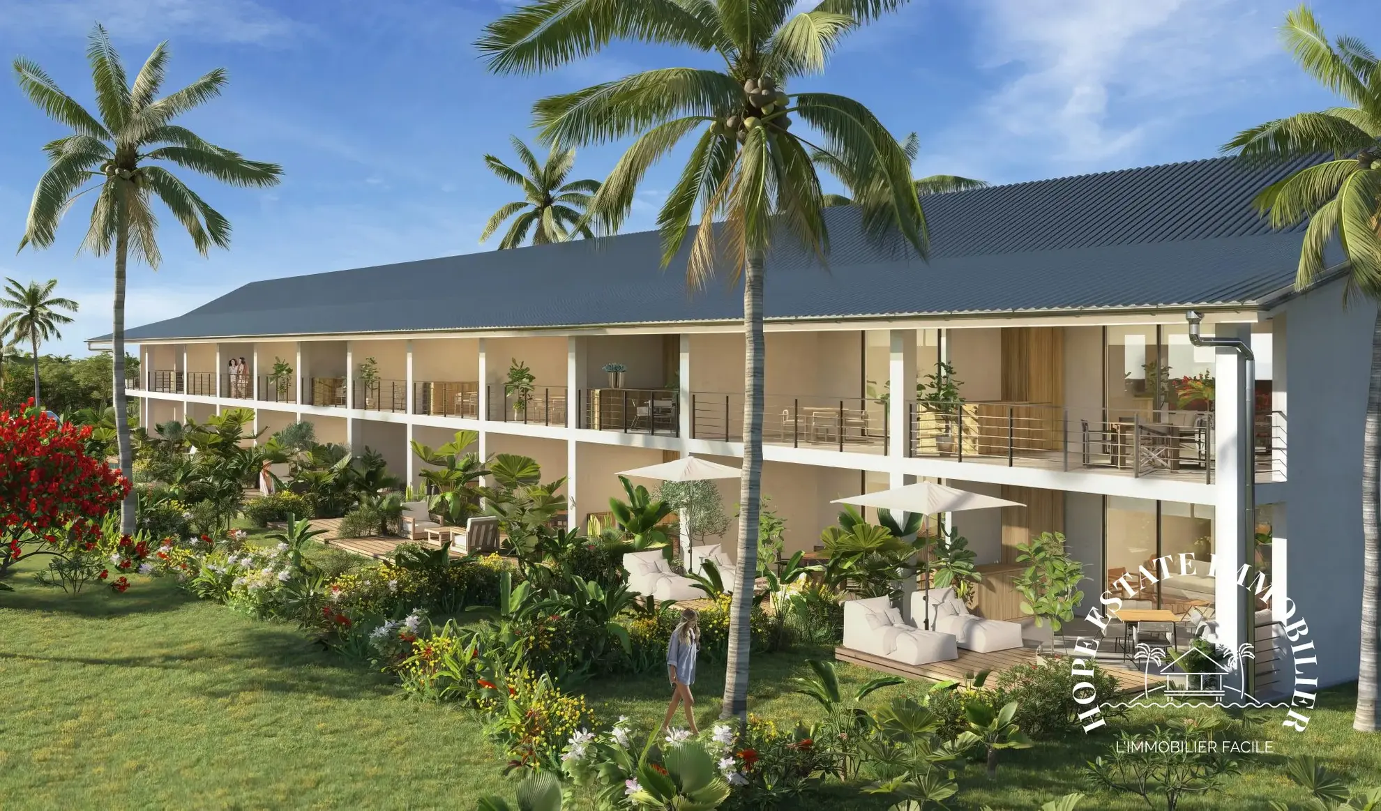 Appartements avec vue mer à Baie Orientale, livraison 2027, à partir de 197 500 € 