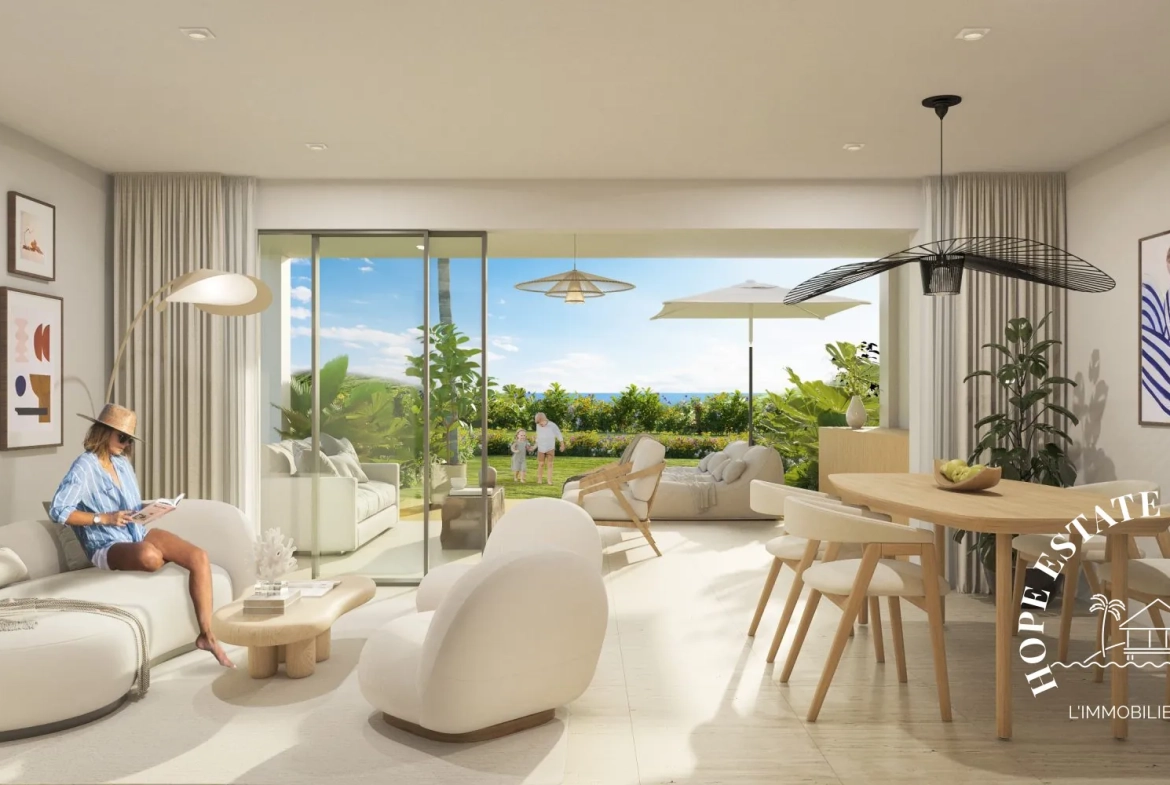 Appartements avec vue mer à Baie Orientale, livraison 2027, à partir de 197 500 € 