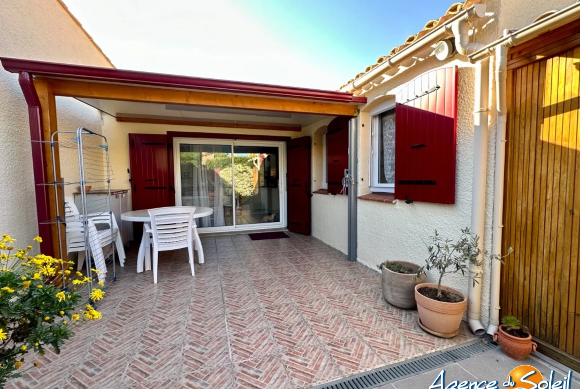 Pavillon T2 avec terrasse et piscine à Saint-Cyprien - Secteur Capellans 