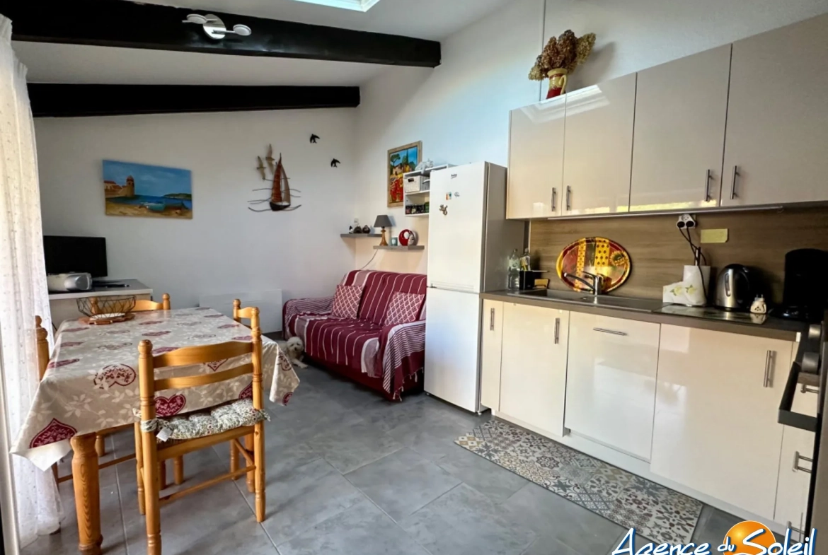 Pavillon T2 avec terrasse et piscine à Saint-Cyprien - Secteur Capellans 