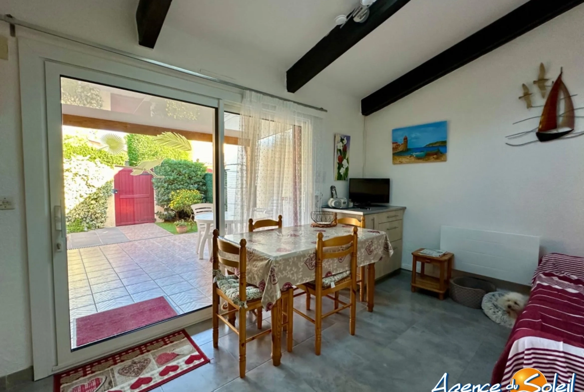 Pavillon T2 avec terrasse et piscine à Saint-Cyprien - Secteur Capellans 