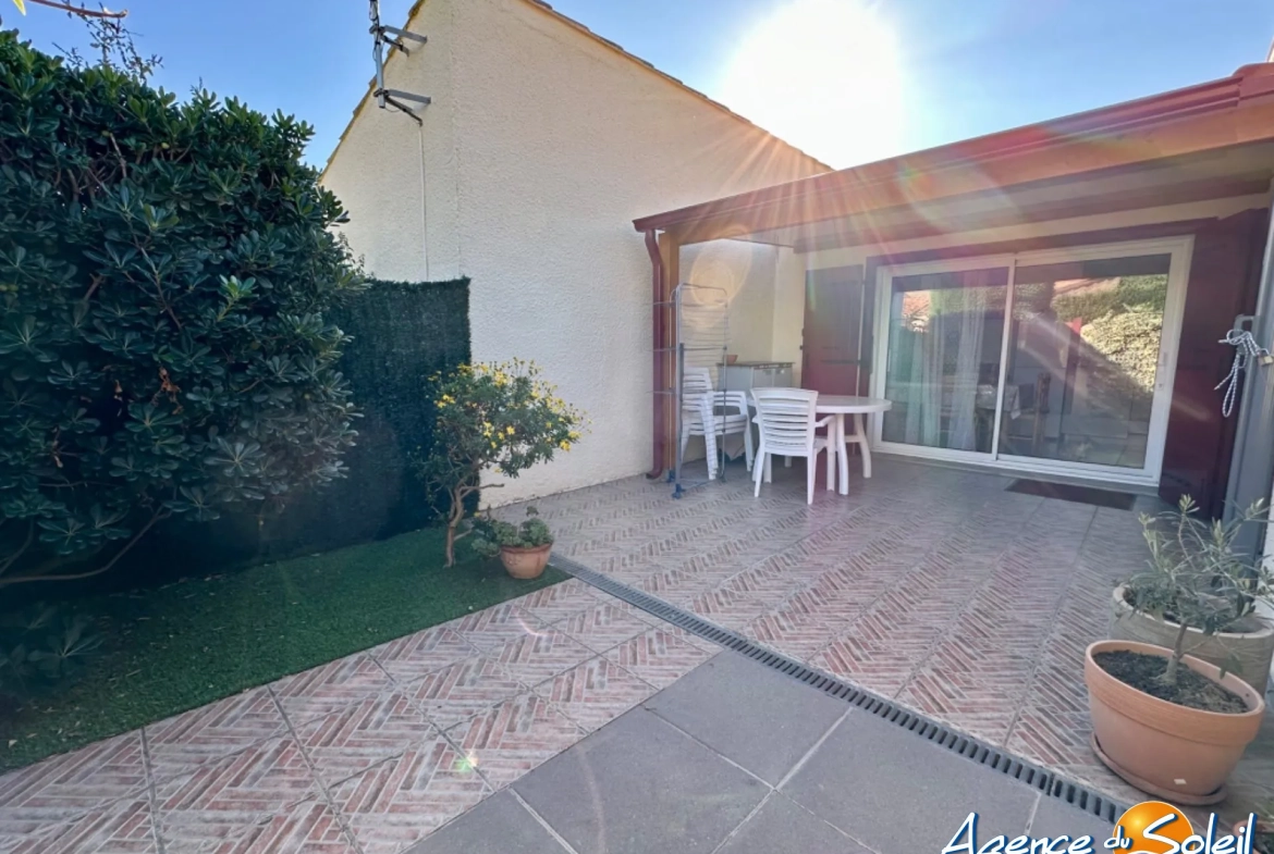 Pavillon T2 avec terrasse et piscine à Saint-Cyprien - Secteur Capellans 