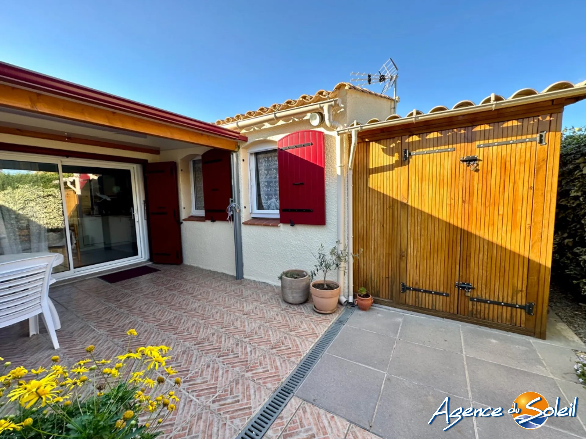 Pavillon T2 avec terrasse et piscine à Saint-Cyprien - Secteur Capellans 