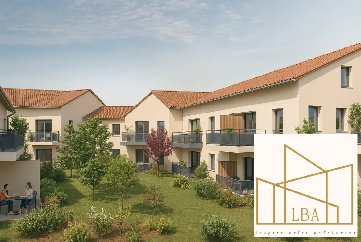 Vente d’un appartement neuf à Vitrolles avec terrasse et vue sur le Rocher 