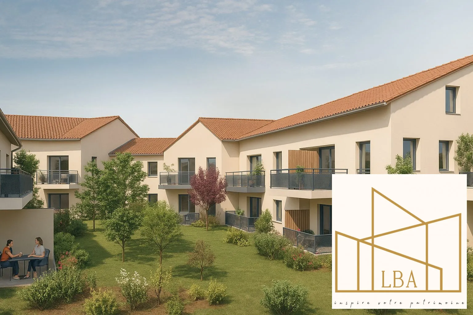 Vente d’un appartement neuf à Vitrolles avec terrasse et vue sur le Rocher 