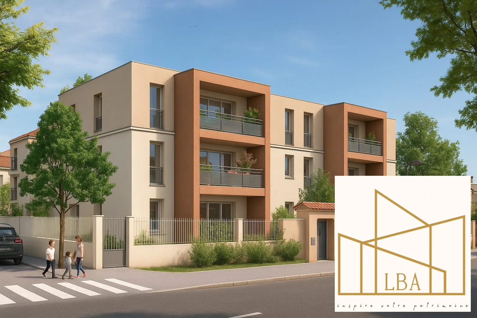 Vente d’un appartement neuf à Vitrolles avec terrasse et vue sur le Rocher 