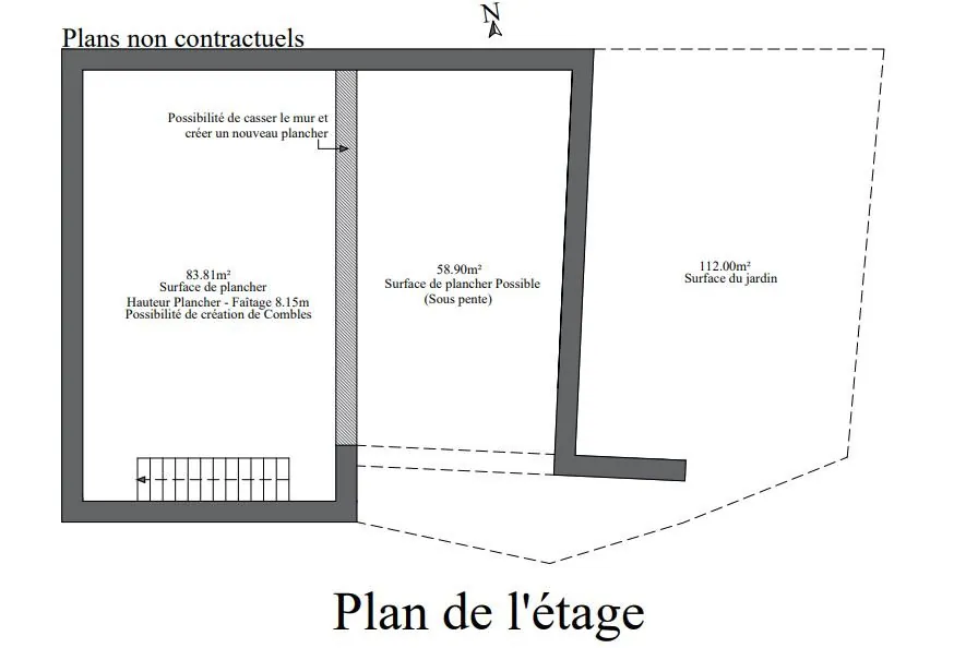 Lot de 3 granges à rénover dans un corps de ferme à Moulins-en-Bessin 