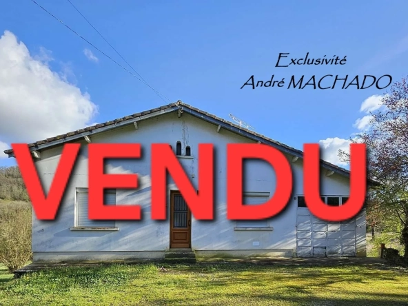 Maison à rénover de 72 m² avec grand terrain à Lusignan-Petit (47)