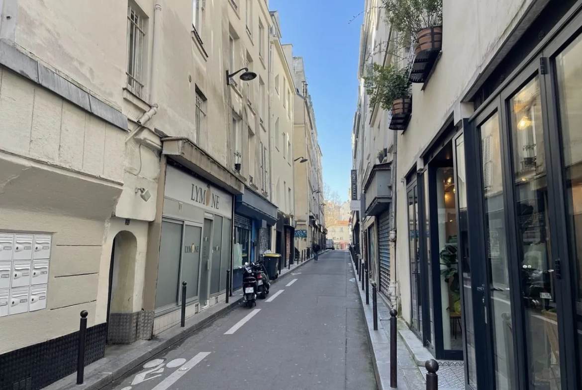 Fonds de commerce restauration à Paris 2ème avec extraction et clientèle diversifiée 