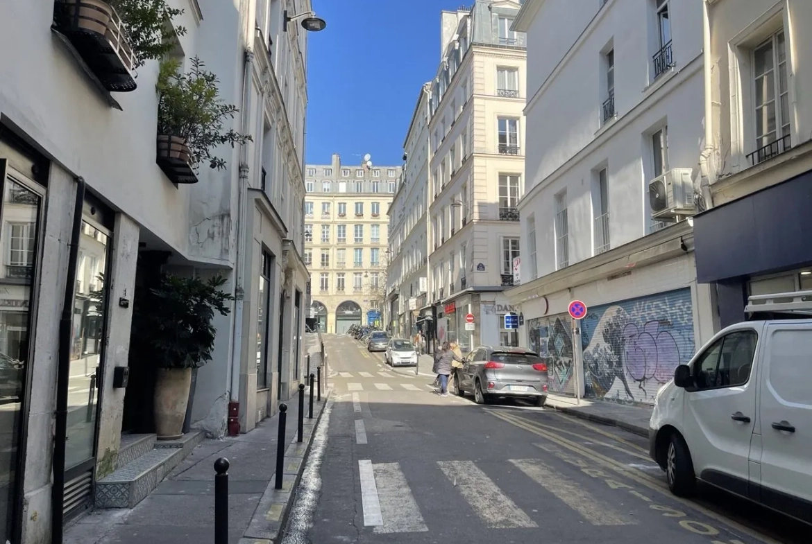 Fonds de commerce restauration à Paris 2ème avec extraction et clientèle diversifiée 