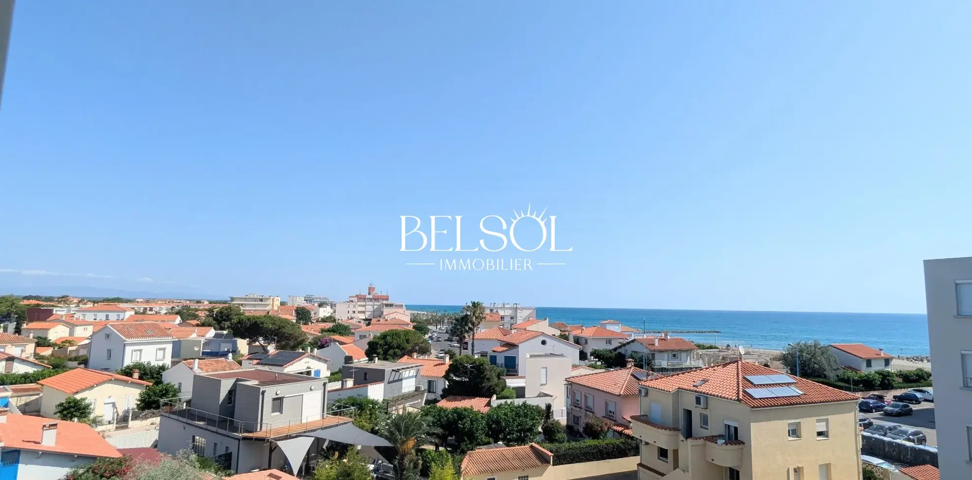 Studio rénové avec terrasse et vue mer à Saint-Cyprien 