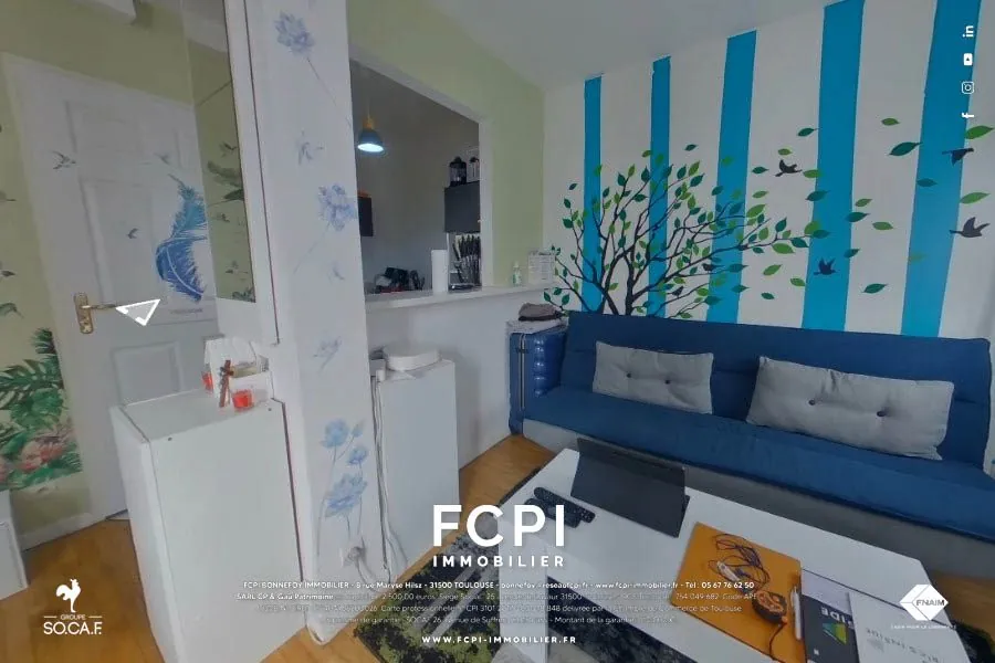 Appartement T2 en duplex à Alfortville - 32 m², location locative, investissement immobilier 
