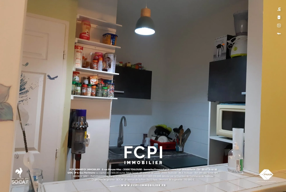 Appartement T2 en duplex à Alfortville - 32 m², location locative, investissement immobilier 