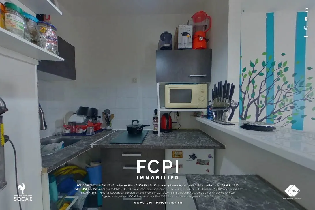 Appartement T2 en duplex à Alfortville - 32 m², location locative, investissement immobilier 