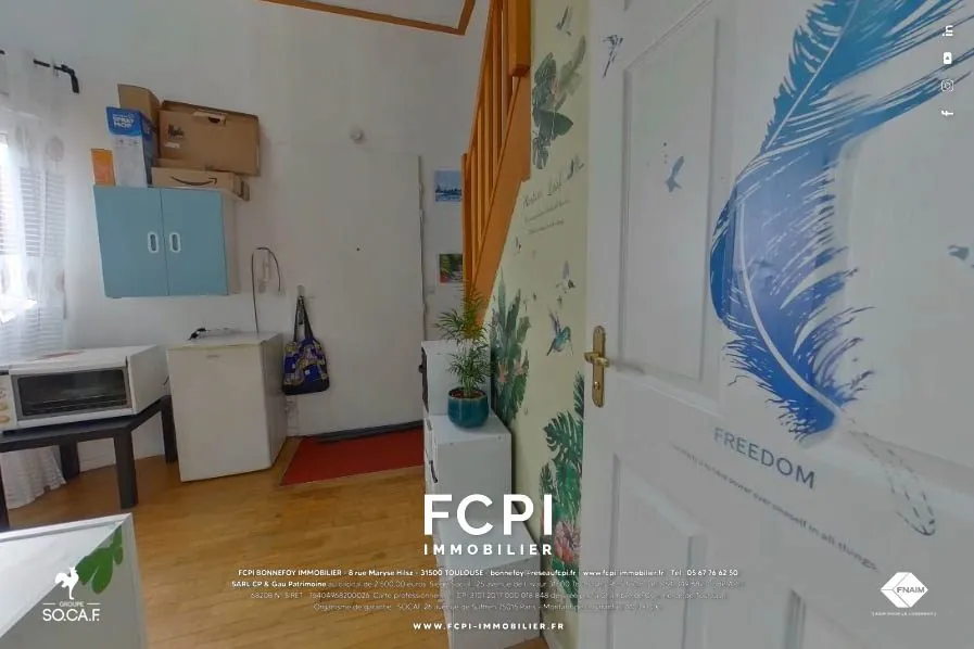Appartement T2 en duplex à Alfortville - 32 m², location locative, investissement immobilier 