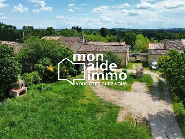 Belle propriété en pierre de 195 m² à Castillon-la-Bataille avec deux maisons en vente