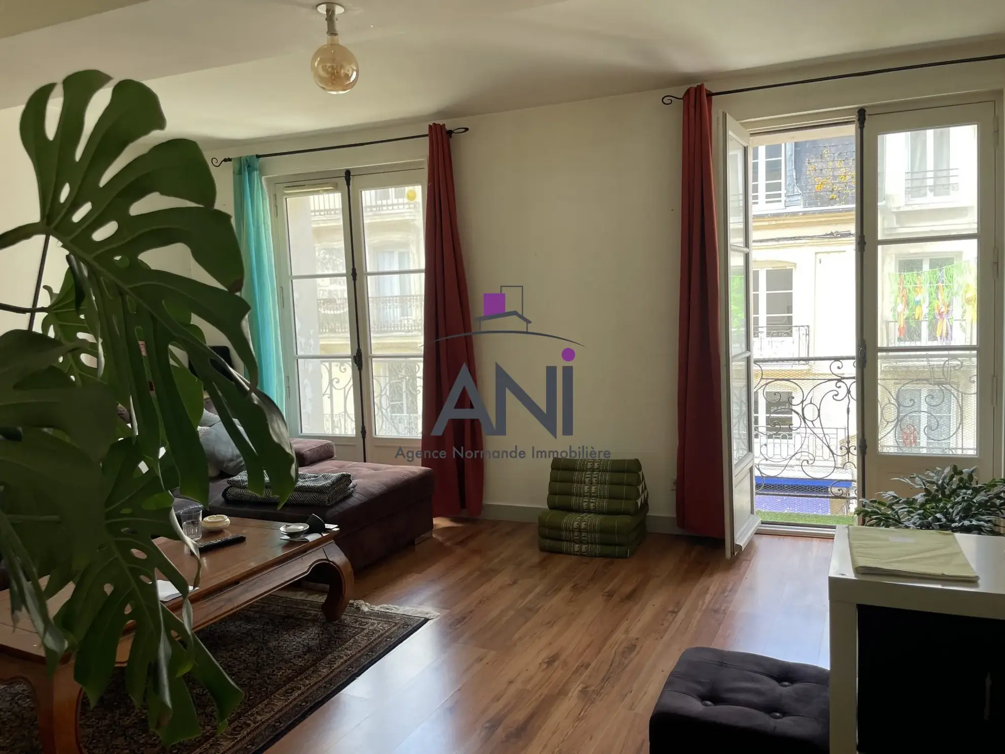 Appartement T3 au centre-ville de Dieppe avec Balcons - 69 m² 