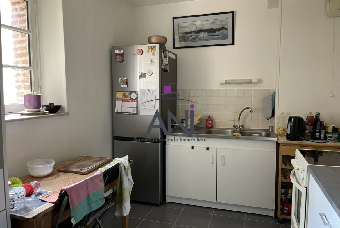 Appartement T3 au centre-ville de Dieppe avec Balcons - 69 m² 