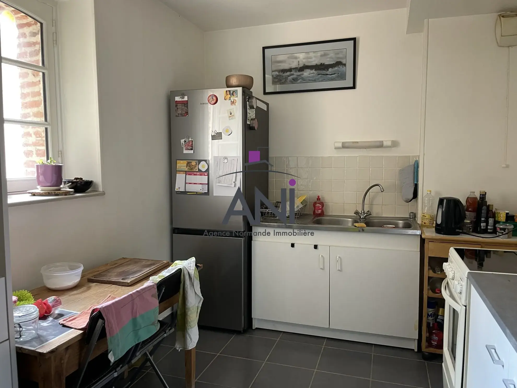Appartement T3 au centre-ville de Dieppe avec Balcons - 69 m² 