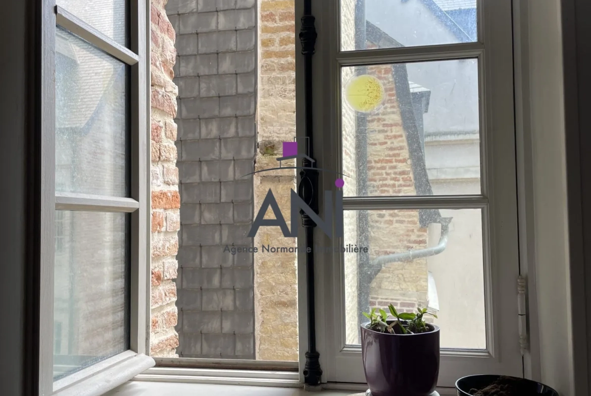 Appartement T3 au centre-ville de Dieppe avec Balcons - 69 m² 